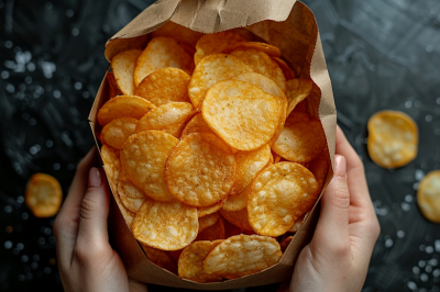 Картофельные чипсы в микроволновке: чесночная вкуснота на закуску для посиделок и просмотра кино