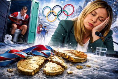 Хрупкие медали, спящая Мелони, диарея: скандалы Олимпиады-2026