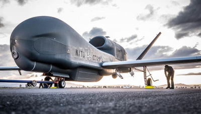 Разведдрон НАТО RQ-4D Phoenix впервые с начала сентября замечен над Черным морем