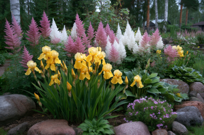 Хватит мучиться с грядками в лужах: цветы для влажных и сырых участков