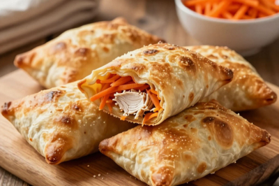 Лаваш, курочка, корейская морковка &mdash; и готовы пирожки &laquo;Хрустяшка&raquo;: обожает вся семья, готовлю и на завтрак, и на ужин