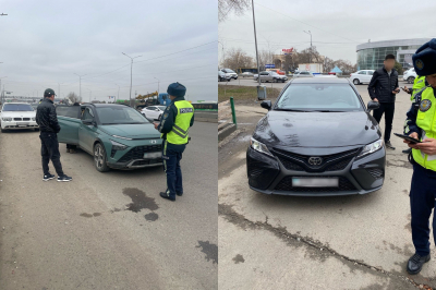 В Алматы проходят рейды: автомобили должников отправляют на штрафстоянки