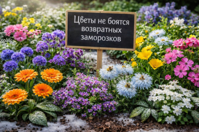 Ударят морозы &mdash; а им хоть бы хны: 10 цветов, которые переносят возвратные заморозки