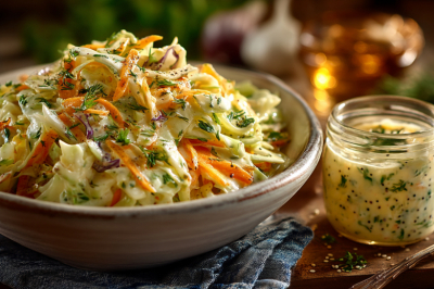 Салат из капусты и моркови &mdash; максимально простой, но его просят еще и еще: все дело в заправке