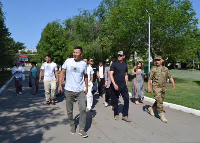 Журналисты проявили меткость и мастерство