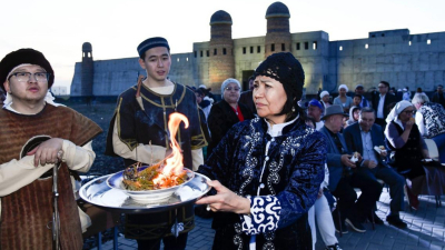 На археологическом памятнике Бозок прошел мистический фестиваль у костра