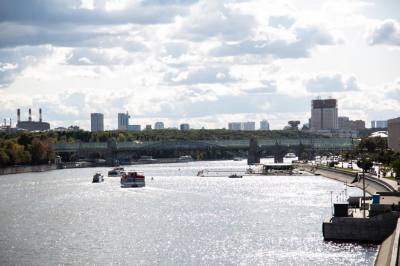 Вода в&nbsp;Москве-реке прогрелась до&nbsp;температур Черного моря