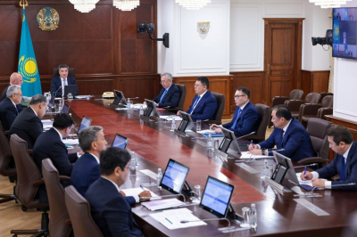 Бектенов дал ряд поручений по уборке урожая
