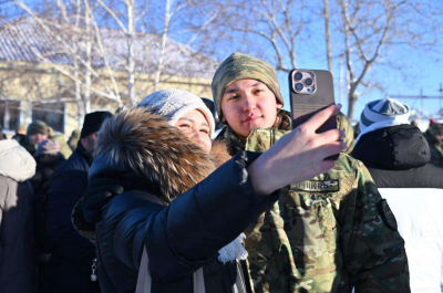 Воинскую часть Карагандинского гарнизона посетили родители солдат