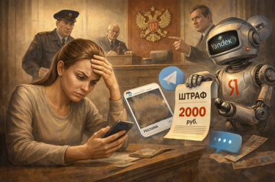 &laquo;Надо оштрафовать? Оштрафуем&raquo;: журналистку наказали за рекламу, которую разместил бот &laquo;Яндекса&raquo; на её telegram-канале