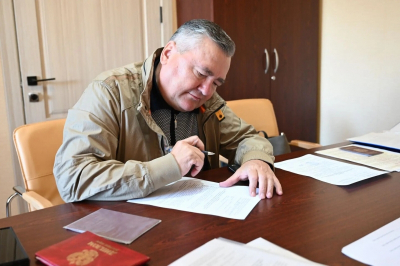 Валерий Сухих подал документы для участия в выборах в Заксобрание Прикамья пятого созыва