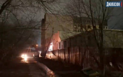 Народный репортер. Огненный фейерверк тушили в Жилгородке