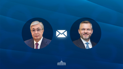 Токаев поздравил Президента Словакии с Днем Конституции