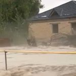 Түркістан облысында бірнеше ауылда сел жүрді (видео)