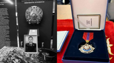 Президент посмертно наградил Шалхара Байжомартова орденом «Айбын»